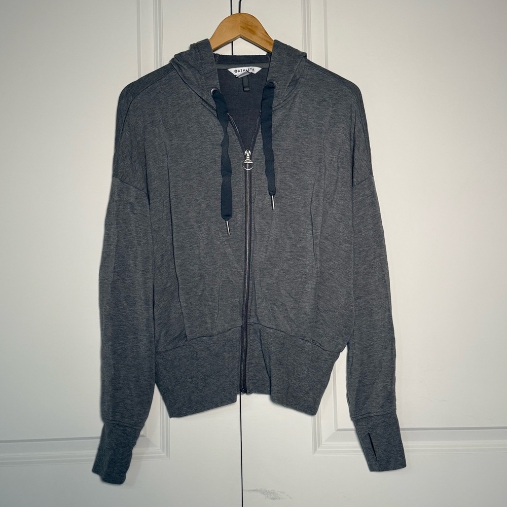 Athleta Heather Gray Hoodie